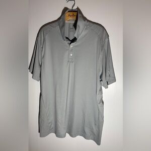 Puma  Men's golf Gray Polo Shirt